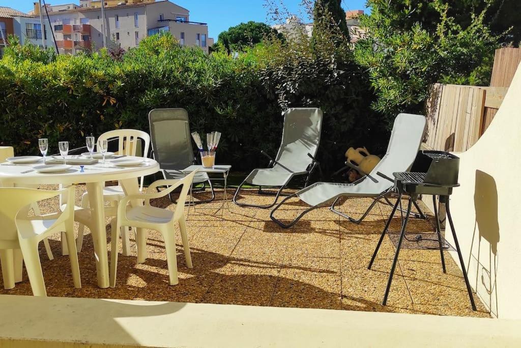 Confortable Appartement Grande Terrasse Piscine Parking Clim แอกด์ ภายนอก รูปภาพ